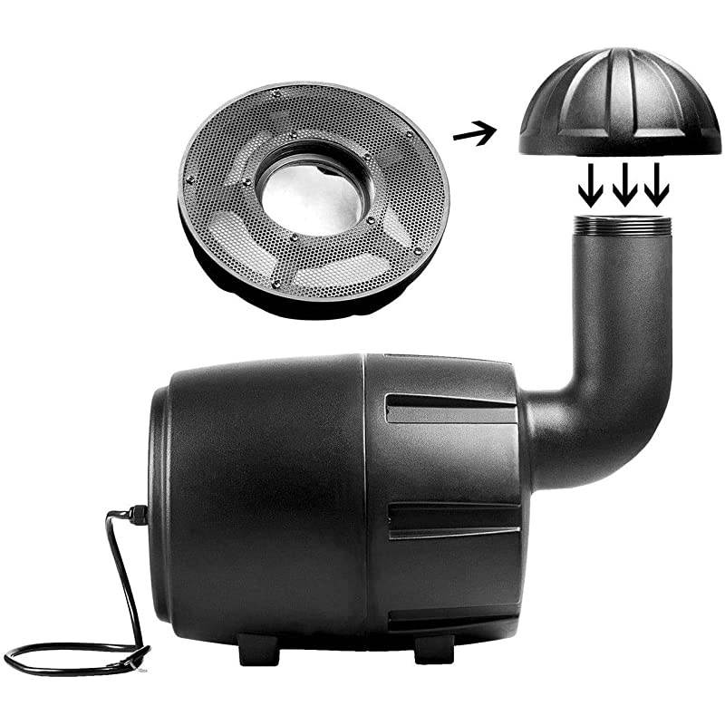 Premium 12" In Ground Outdoor 500W Subwoofer Omni Directional, IP66 Weather Resistant Black XSUB