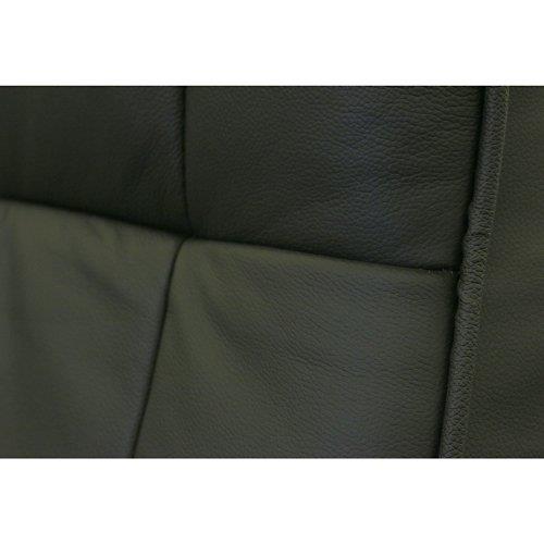 Ace Leather Desk Chair Black Leather