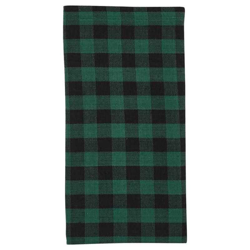 Park Designs Buffalo Check Napkin Set - Green