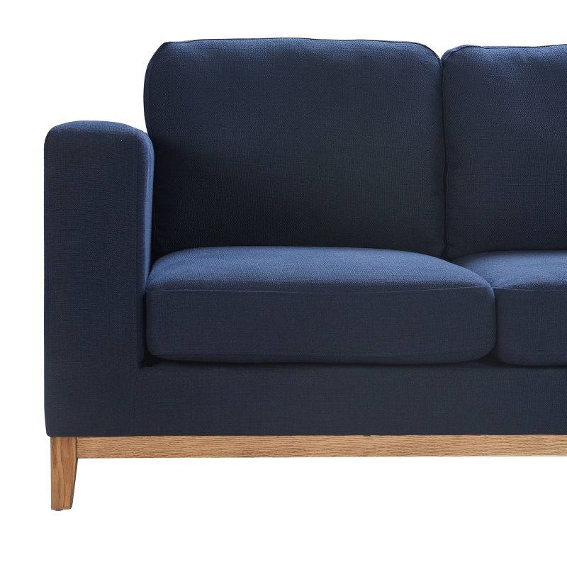 Ali Upholstered Loveseat Dark Shadow Blue - HOMES: Inside + Out