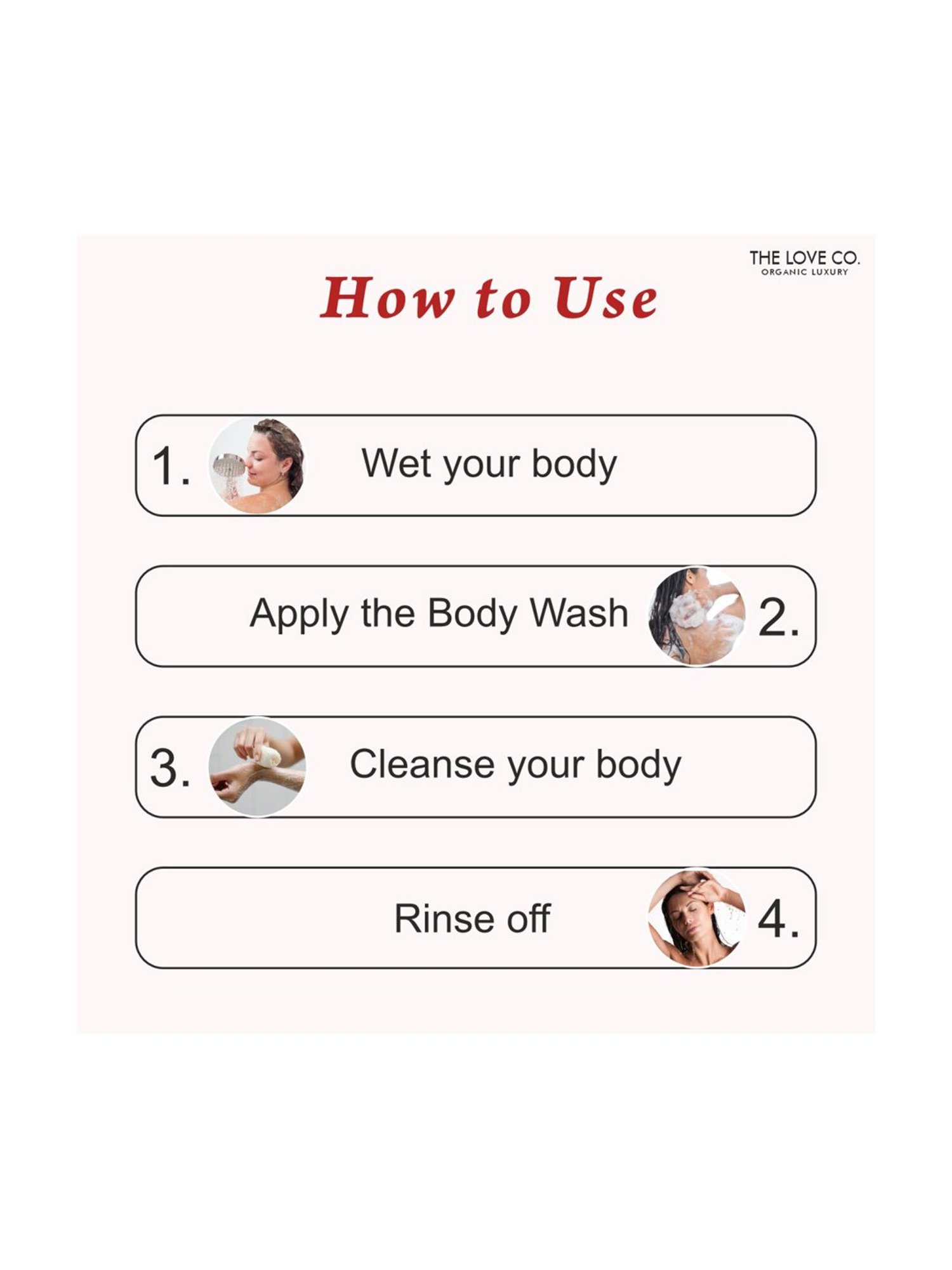 The Love Co. Secret Affair Body Wash - 250 ml