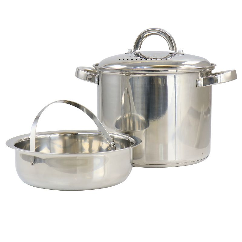Chantal Induction 21 Ceramic Coated Steel 1 Quart Saucepan with Glass Lid