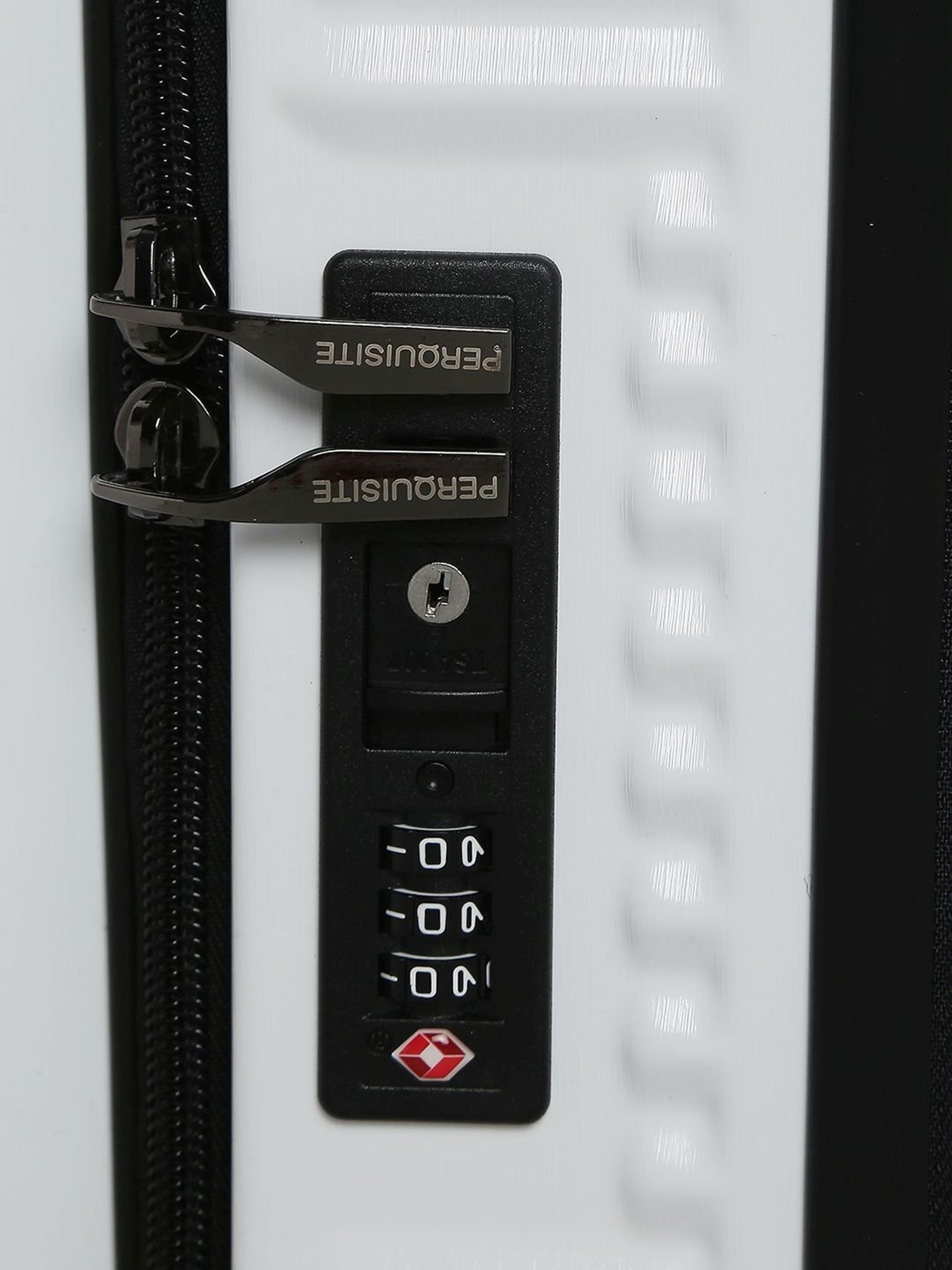 Perquisite Y2K Luxe Range White Hard 20" Cabin Luggage