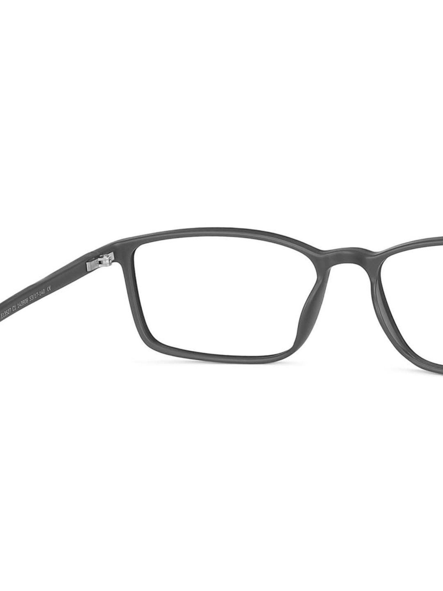 Lenskart Blu LB E13527 Grey Full Rim Rectangular Computer Glasses