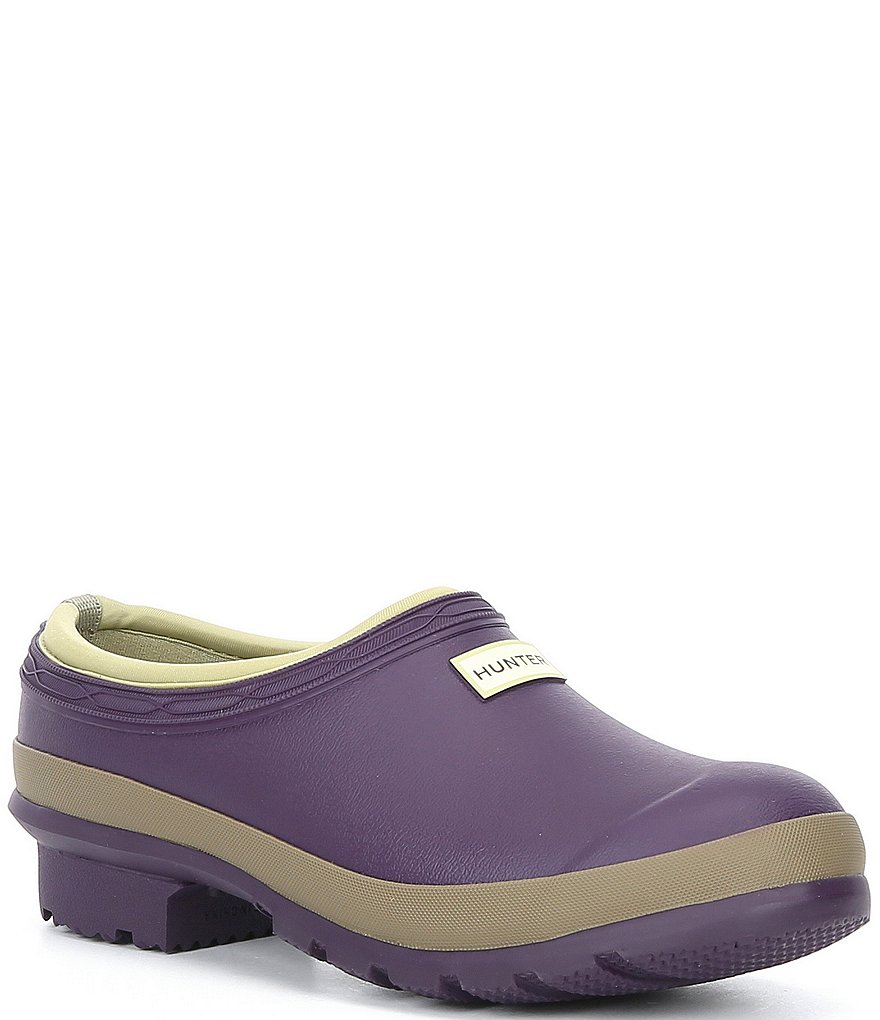 Hunter Garden Rubber Clogs