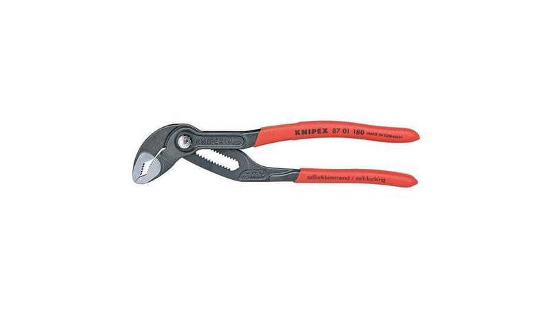 KNIPEX 87 01 180 SBA Water Pump Pliers,7-1/4 In