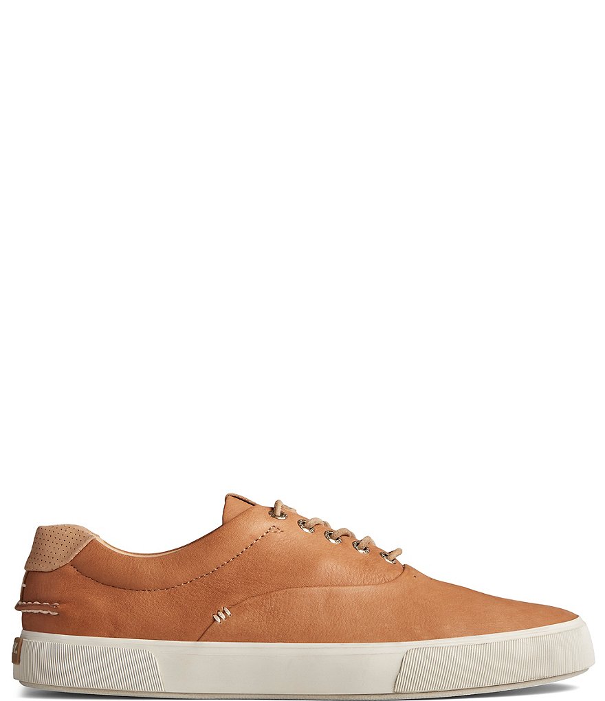 Sperry Men's Gold Striper Plushwave Leather Sneakers