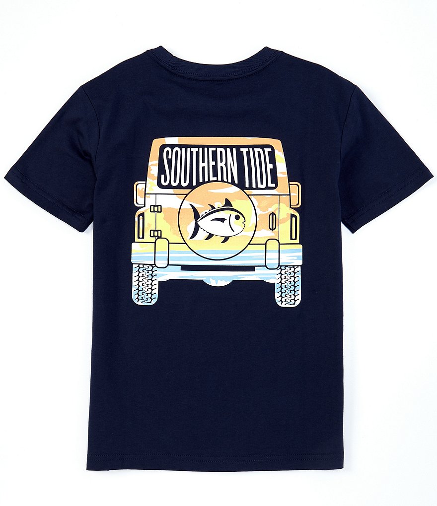 Southern Tide Little/Big Boys 4-16 Short-Sleeve Coastal Truck Tee