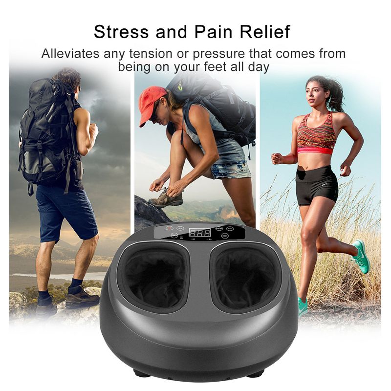 Dartwood Foot Massager for Relieving Foot and Muscle Pain with Heat and Deep Kneading