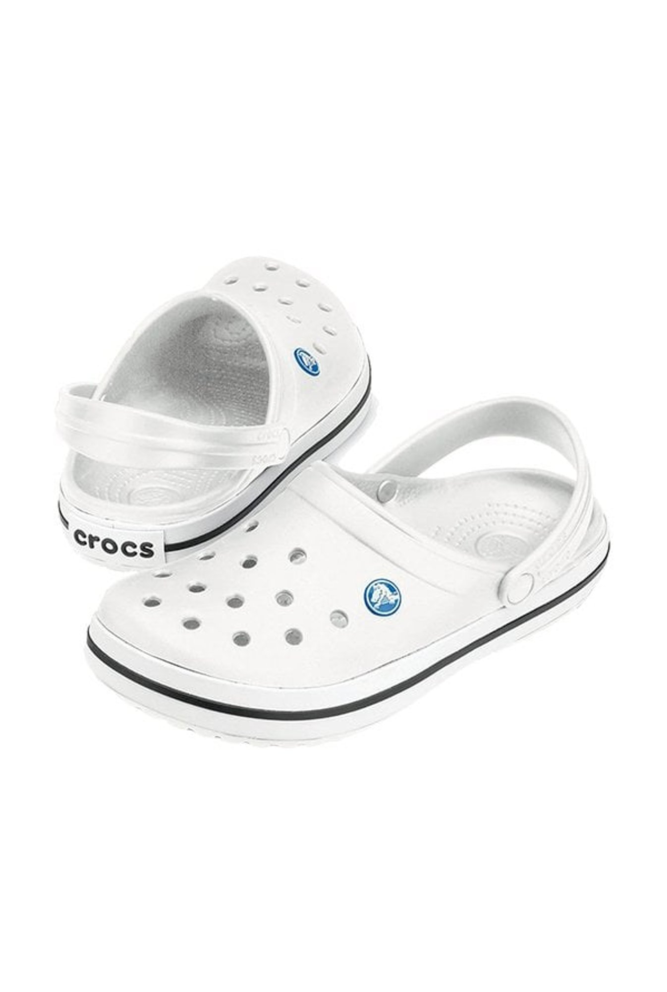 Crocs Unisex Classic White Clogs