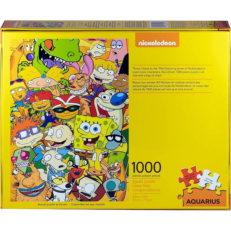 NMR Distribution Nickelodeon Cast 1000 Piece Jigsaw Puzzle