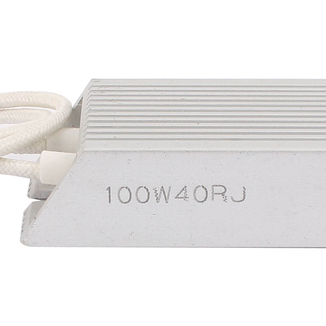 100W 40 Ohm Solder Lug Terminals Aluminium Housing Braking Resistor Resistance