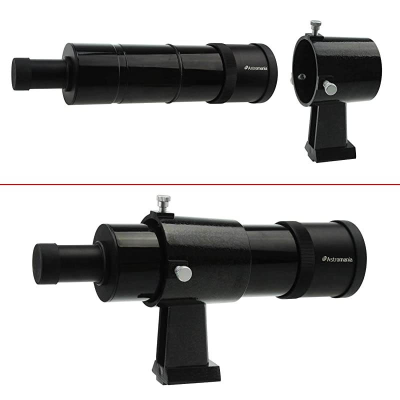 9x50 Finder Scope Black it Provides Both a Bright Image and Comfortable Viewing