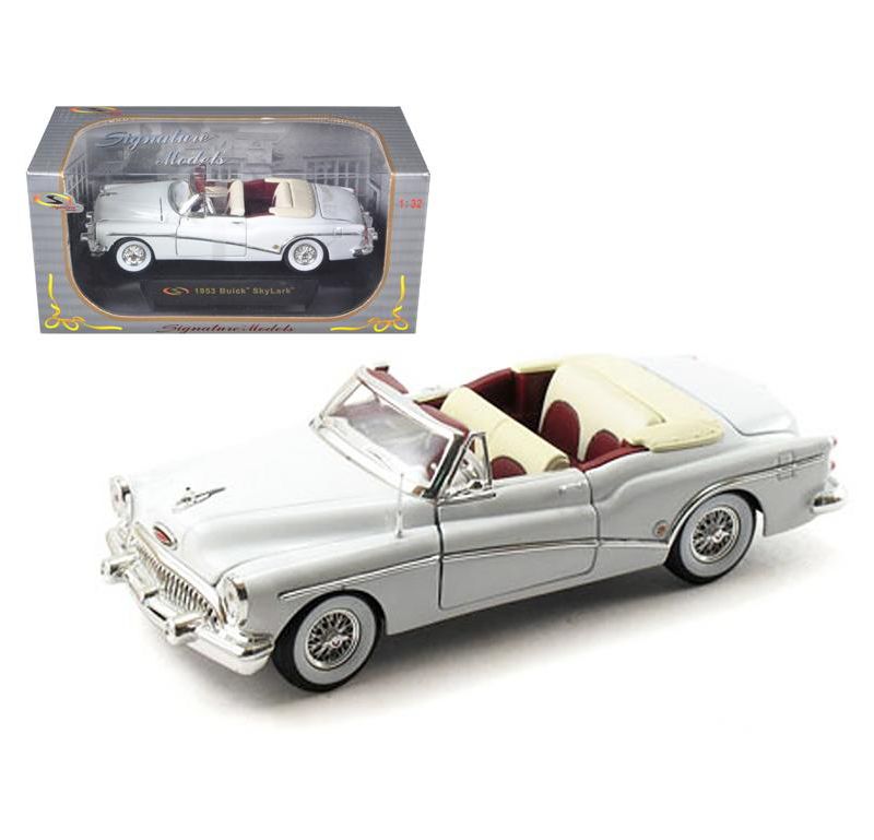 1953 Buick Skylark Convertible White 1/32 Diecast Model Car by Signature Models