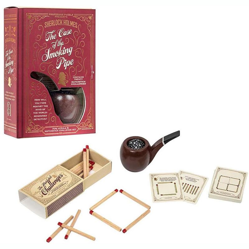 Professor Puzzle Sherlock Holmes The Case of the Smoking Pipe Brain Teaser Puzzle