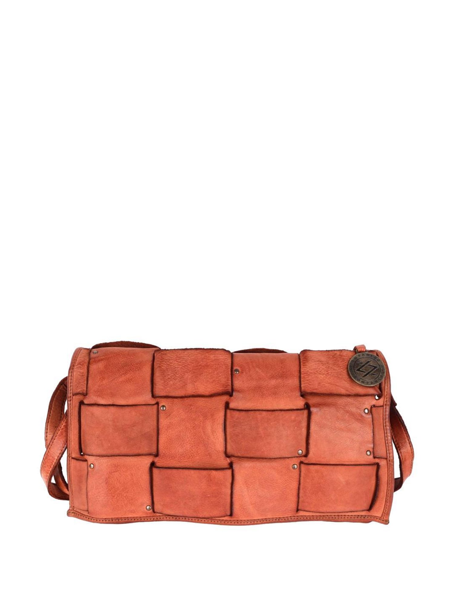 KOMPANERO Rochelle Tan Textured Sling Handbag