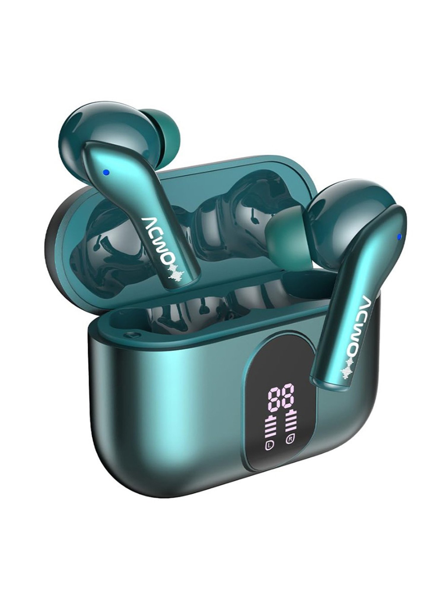 ACwO DwOTS 545 In Ear Earbuds with 48Hrs Playtime & ENC (Serene Blue, True Wireless)