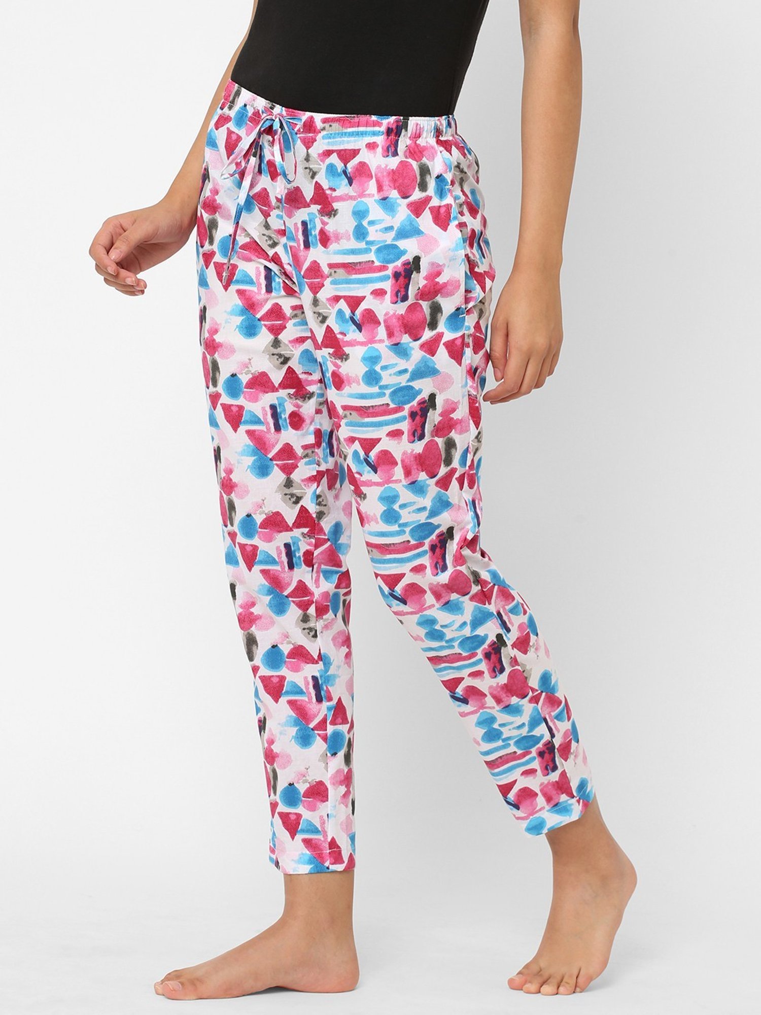Urban Scottish Pink Printed Lounge Pants