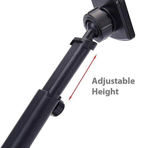 Premium Car Mount Holder Dash Windshield Cradle Window Rotating Dock Strong Grip Suction Cup for Verizon HTC One Max - Verizon HTC One Mini 2 - Verizon HTC One Remix - Verizon Kyocera Brigadier