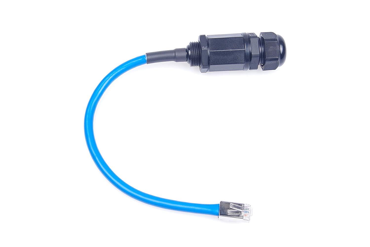 KNACRO RJ45 Connector Ethernet Connector IP67 Waterproof Network Connector With Shielded Anti-interference M22L-SD
