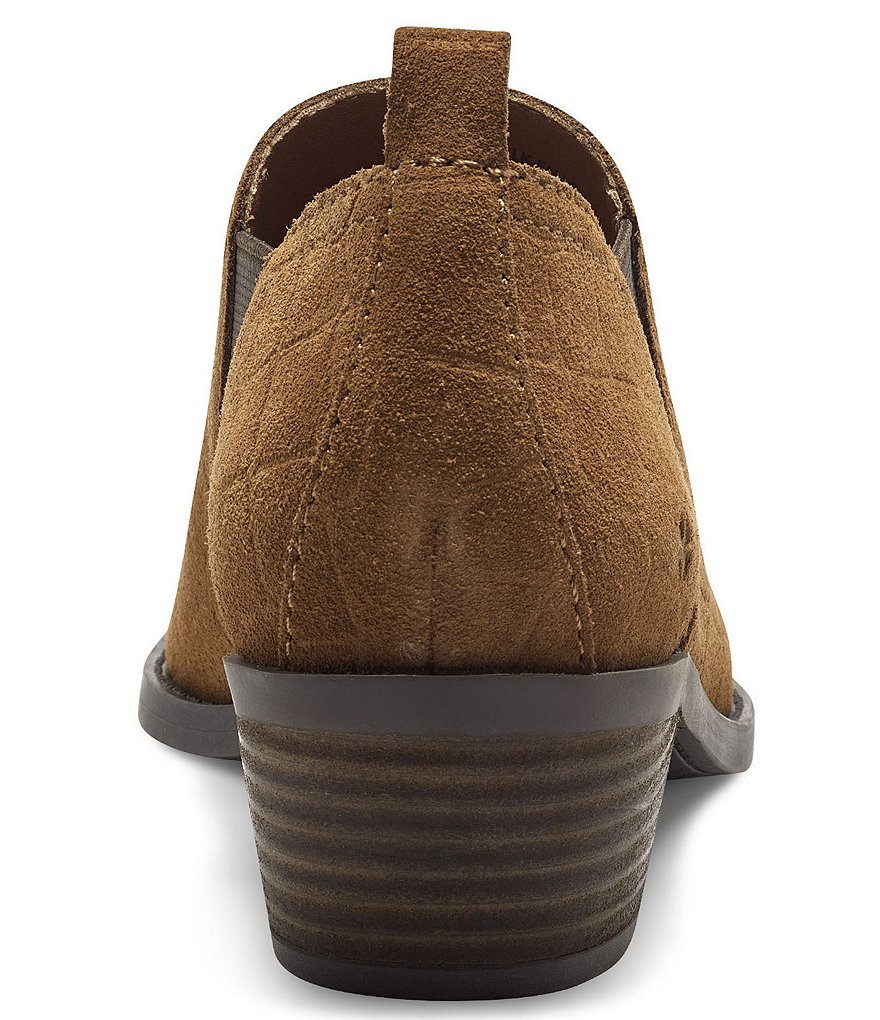 Lucky Brand Fallo Leather Booties