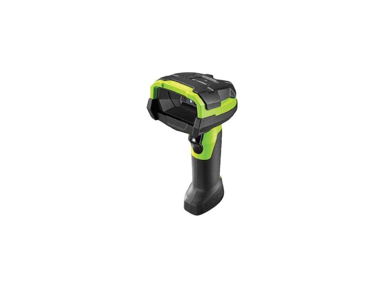 Zebra DS3608-DP Corded Ultra Rugged 1D/2D Barcode Scanner, Vibration Motor, Industrial Green (Scanner Only) - DS3608-DP20CC3VTNA