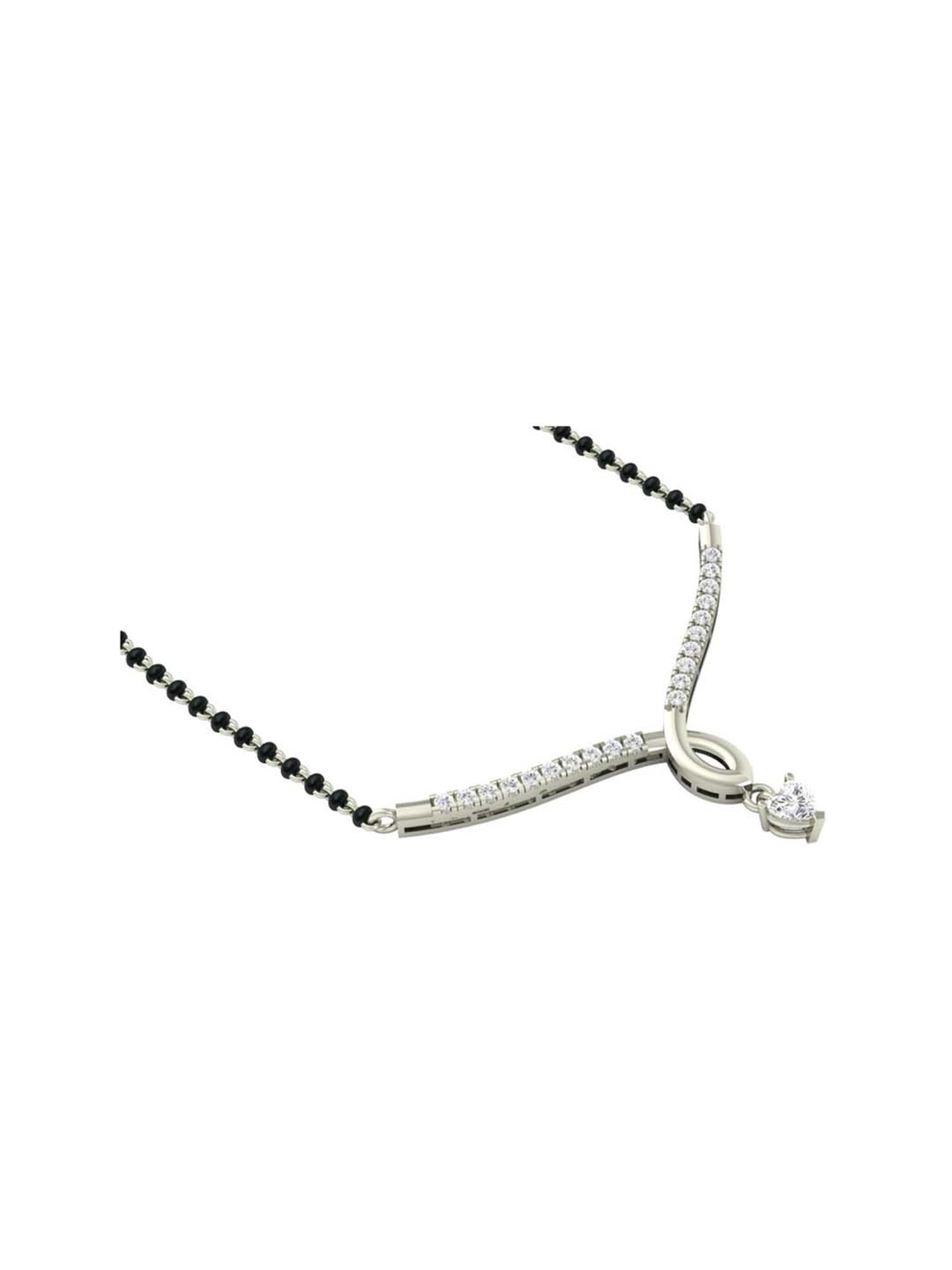 Clara Mila 92.5 Sterling Silver Mangalsutra
