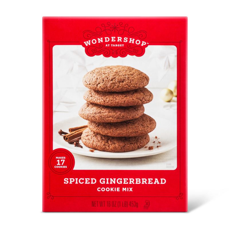 Spiced Gingerbread Cookie Mix - 16oz - Wondershop™
