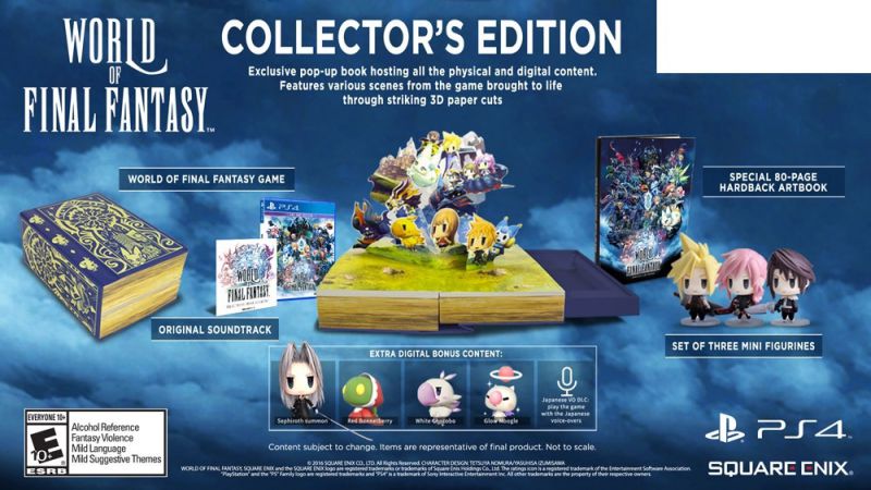 World of Final Fantasy: Collector's Edition [PlayStation 4]
