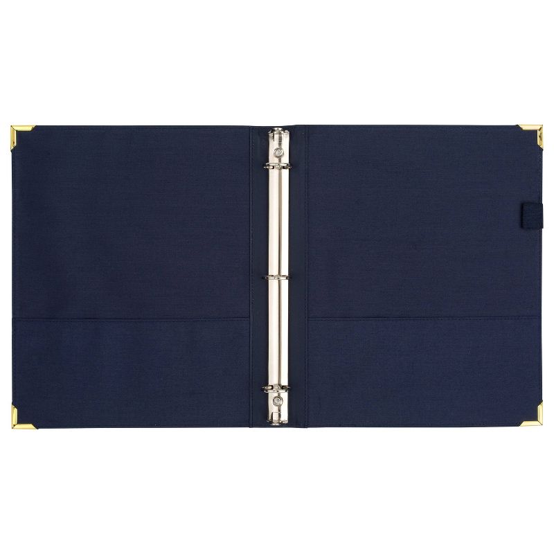 1" Fashion Flex Ring Binder Navy - Cambridge