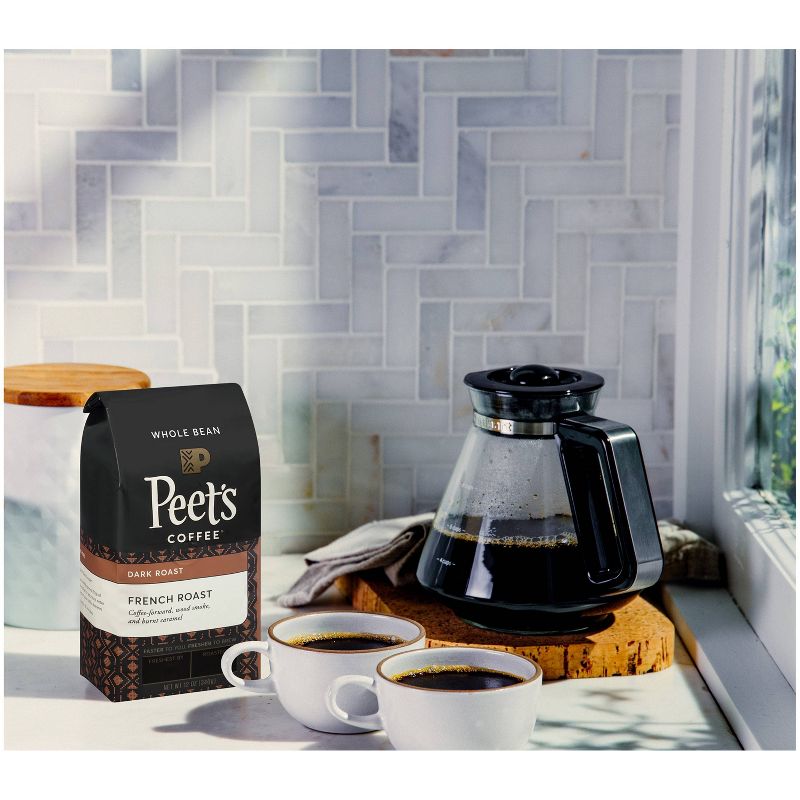 Peet's French Dark Roast Whole Bean Coffee - 12oz