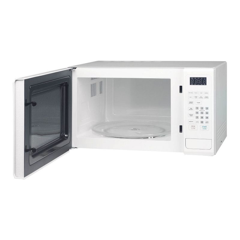 Magic Chef MCM1110W 1000 Watt 1.1 Cubic Feet Microwave with Digital Touch Controls and Display, White (Certified Refurbished)