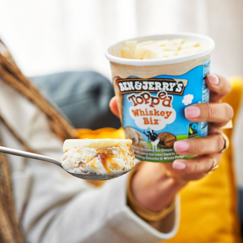 Ben & Jerry's Topped Whiskey Biz Ice Cream - 15.2oz