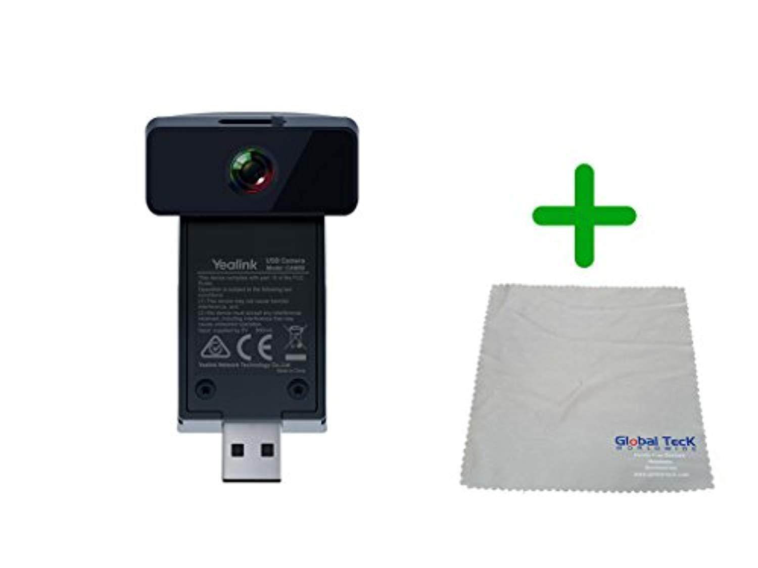yealink cam50 | hd camera for yealink sip-t58v andsip-t58a and microfiber cloth #yea-cam50-b