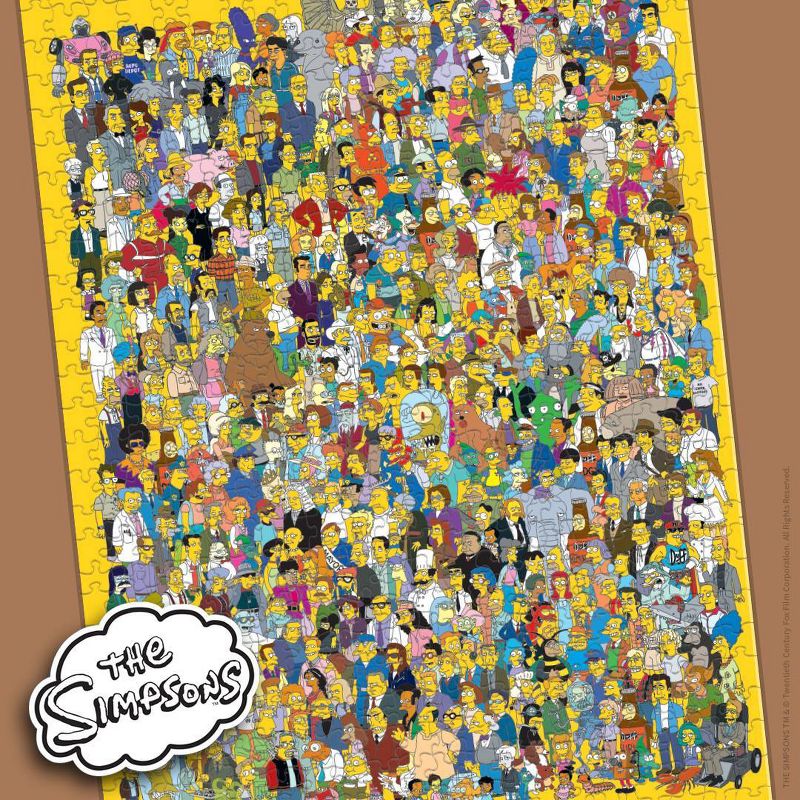 USAopoly Simpsons: Cast of Thousands Jigsaw Puzzle - 1000pc