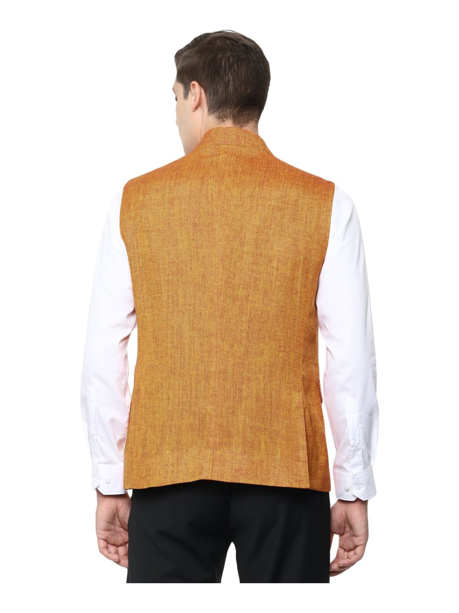 Vastramay Black Regular Fit Blazer