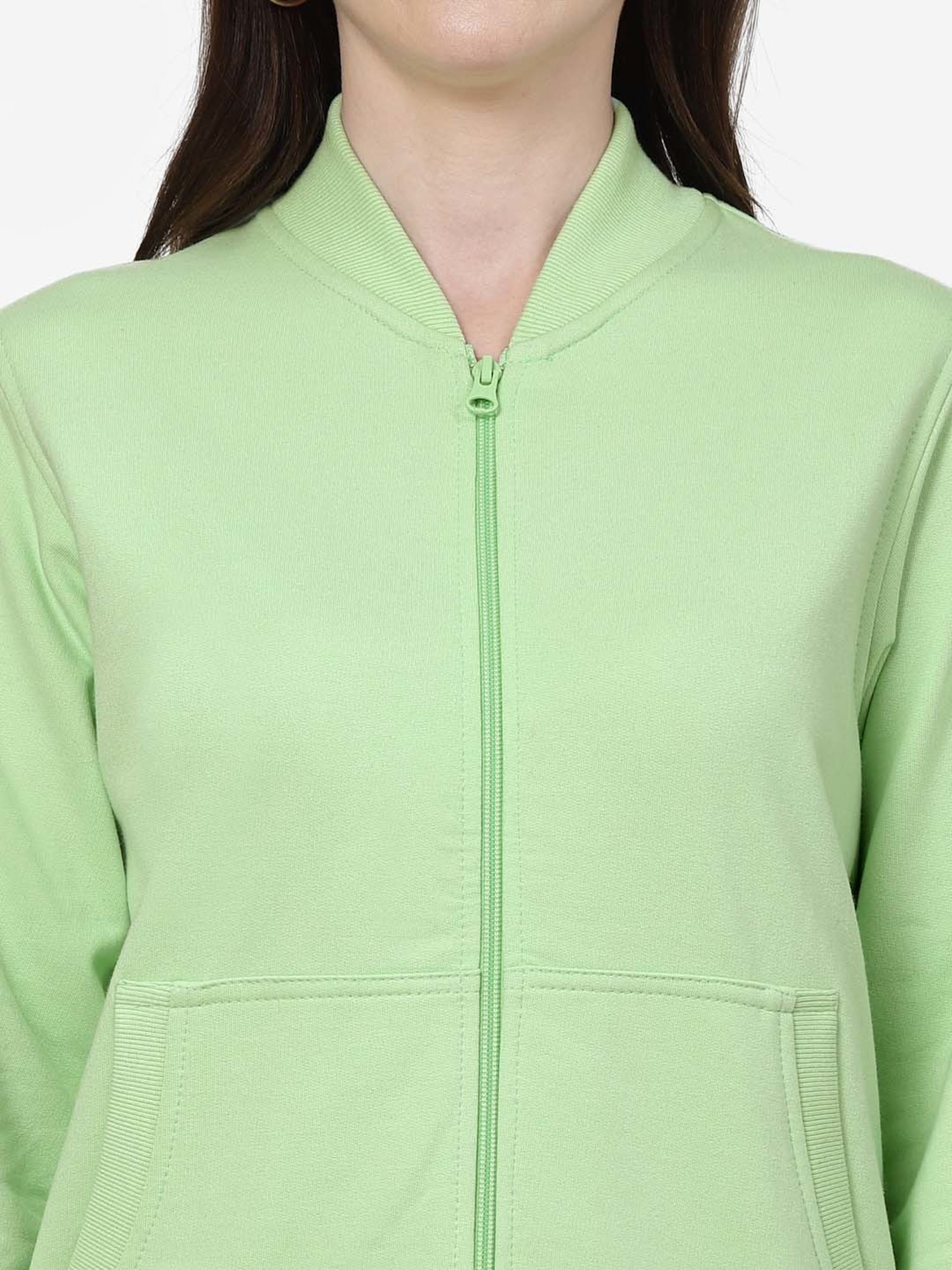Kalt Green Regular Fit Jacket