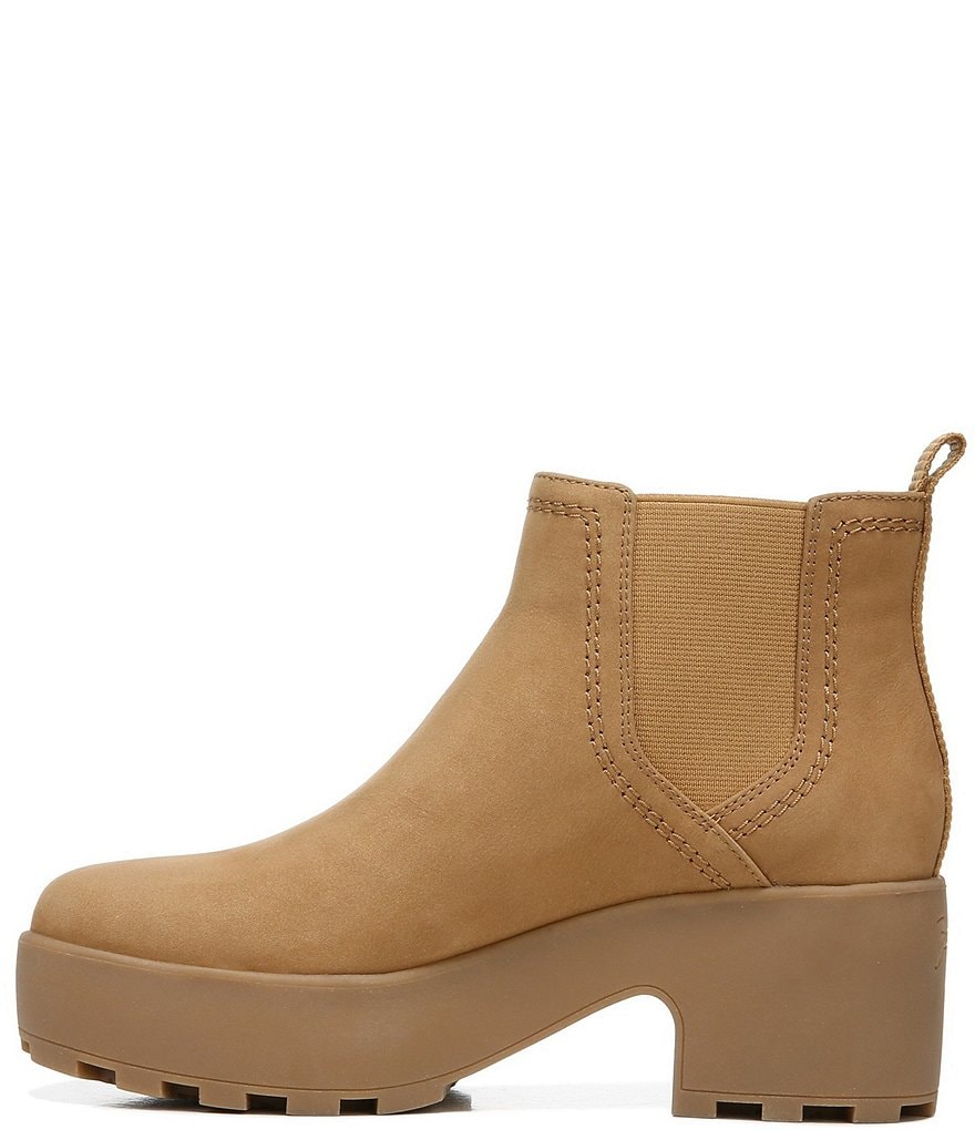 Zodiac Tavi Leather Chelsea Platform Booties