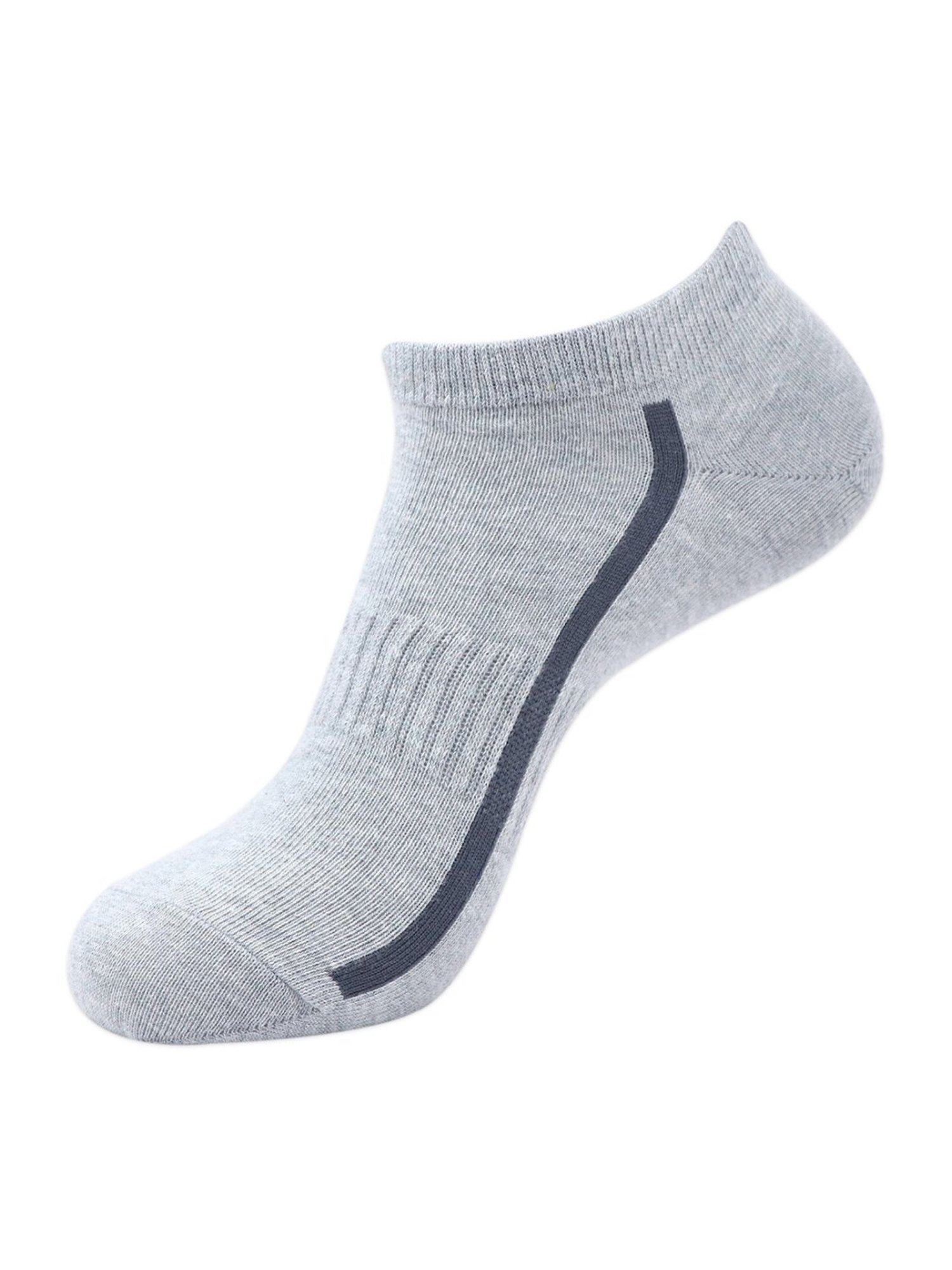 BALENZIA Cotton Self Pattern Ankle Length Socks (Pack Of 3)