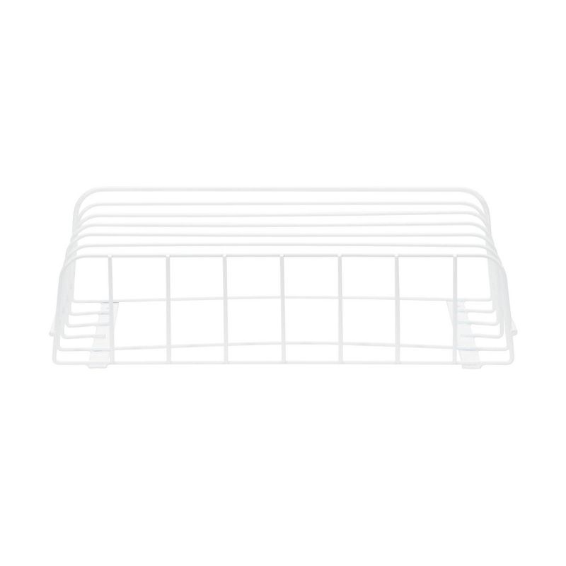 Household Essentials Cutting Board Holder Door Mount White