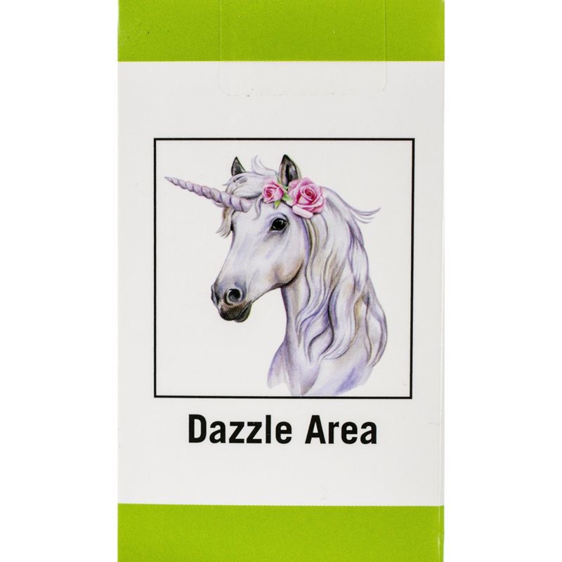 Leisure Arts Diamond Art Intermediate Kit 12"X12"-Flower Unicorn