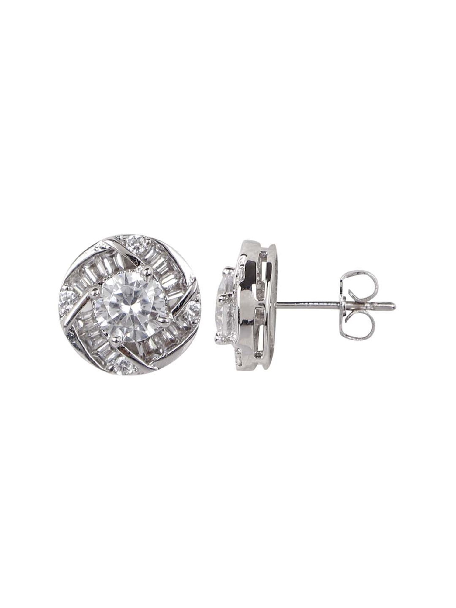 The Real Effect London 800 Silver Earrings for Women