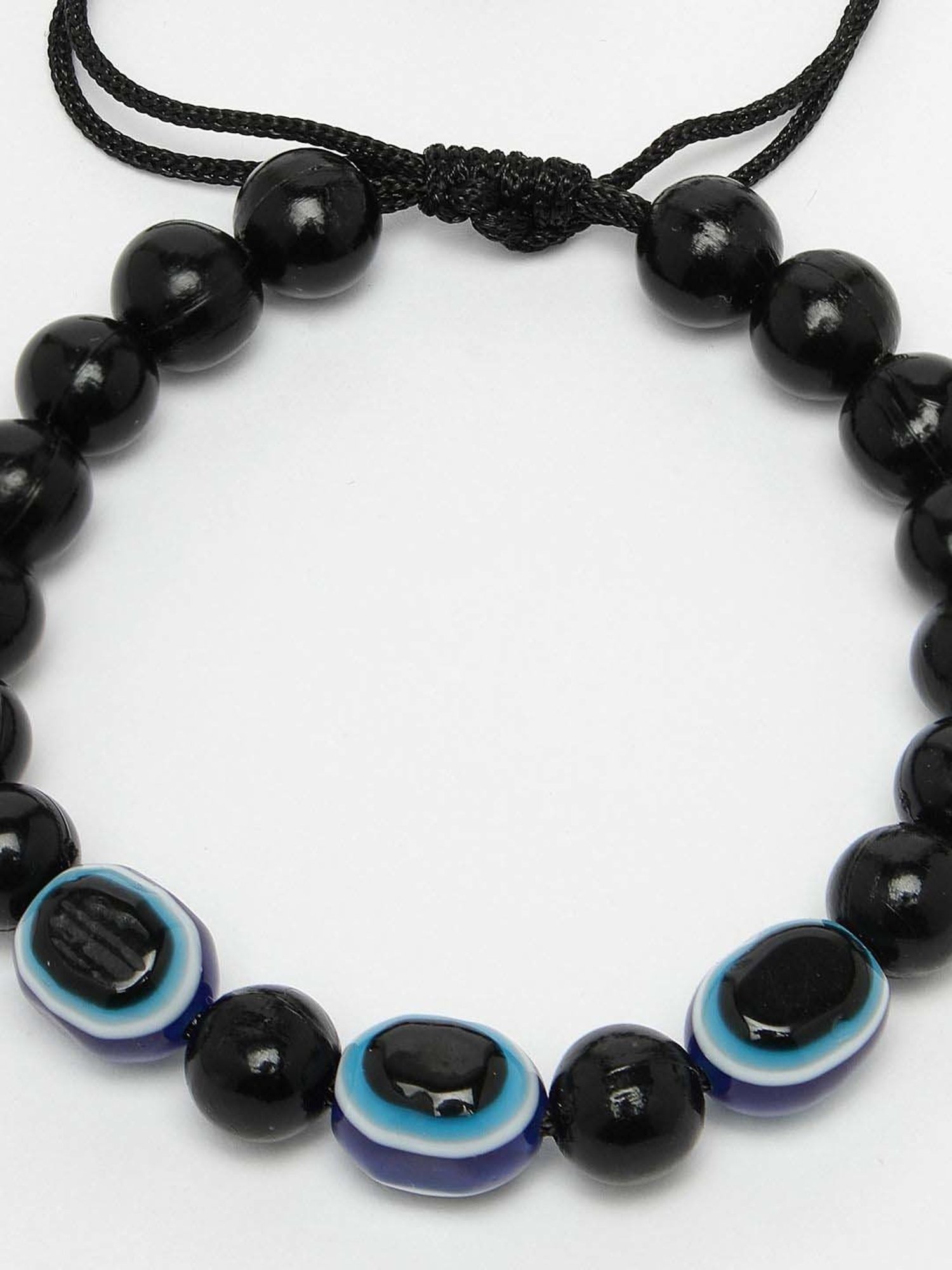 NVR Evil Eye Black Thread Bracelet for Unisex