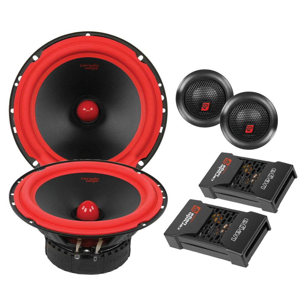 CERWIN VEGA Mobile Series 6.5" 2-Way Component Speaker 400W Max