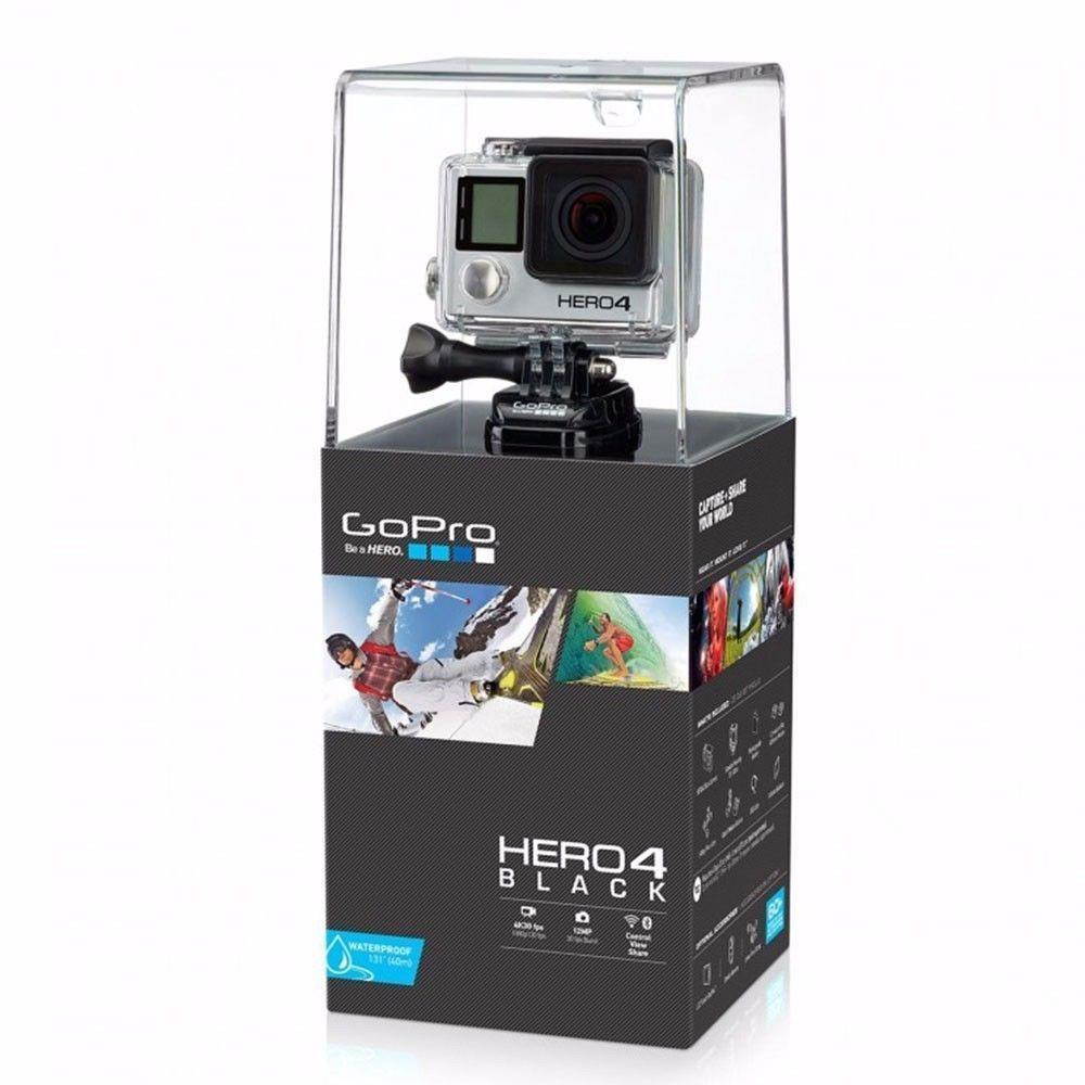 GoPro Hero4 Black Edition HD Camera Camcorder with Top Accessory Kit