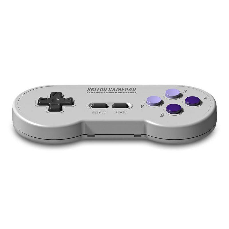 Game Controller 8Bitdo SN30 SN Version Retro Wireless Controller Gamepad with Bluetooth Receiver for Windows/ Android/ macOS/ Steam/ Nintendo Switch