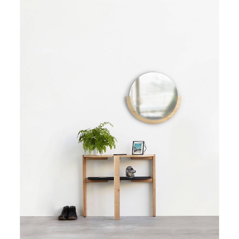 21"x 22" Mira Wall Mirror Natural - Umbra