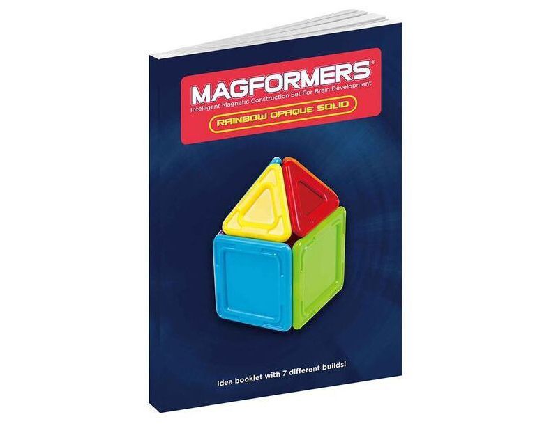 Magformers Opaque Rainbow 30 PC Set