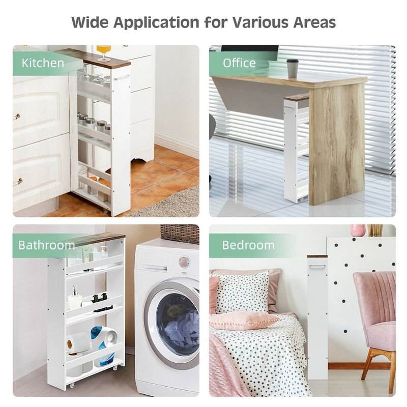 Sunrise Kitchen Island with American Maple Top White/Natural - Flora Home