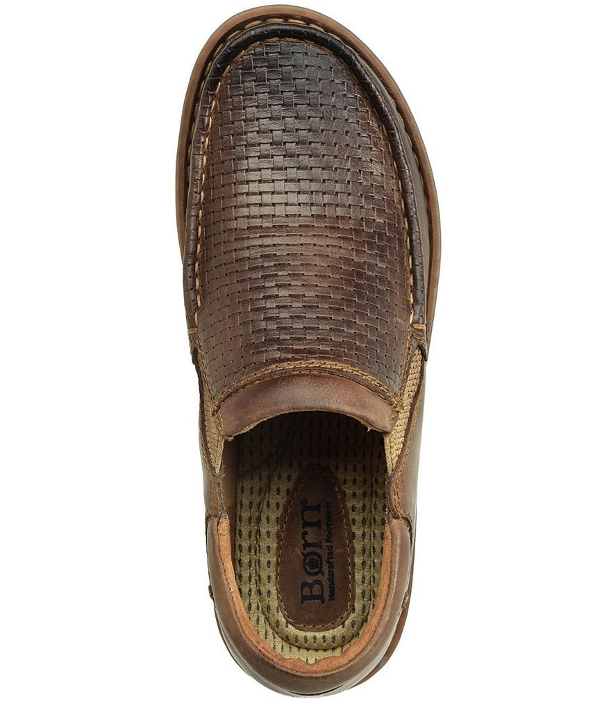 Born Men's Gudmund Embossed Slip Ons